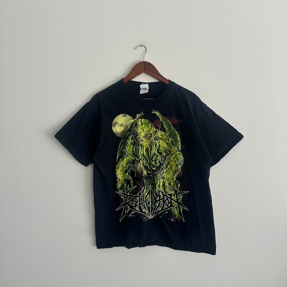 Vintage y2k Revocation Cthulhu shirt Death Metal Graphic Tee